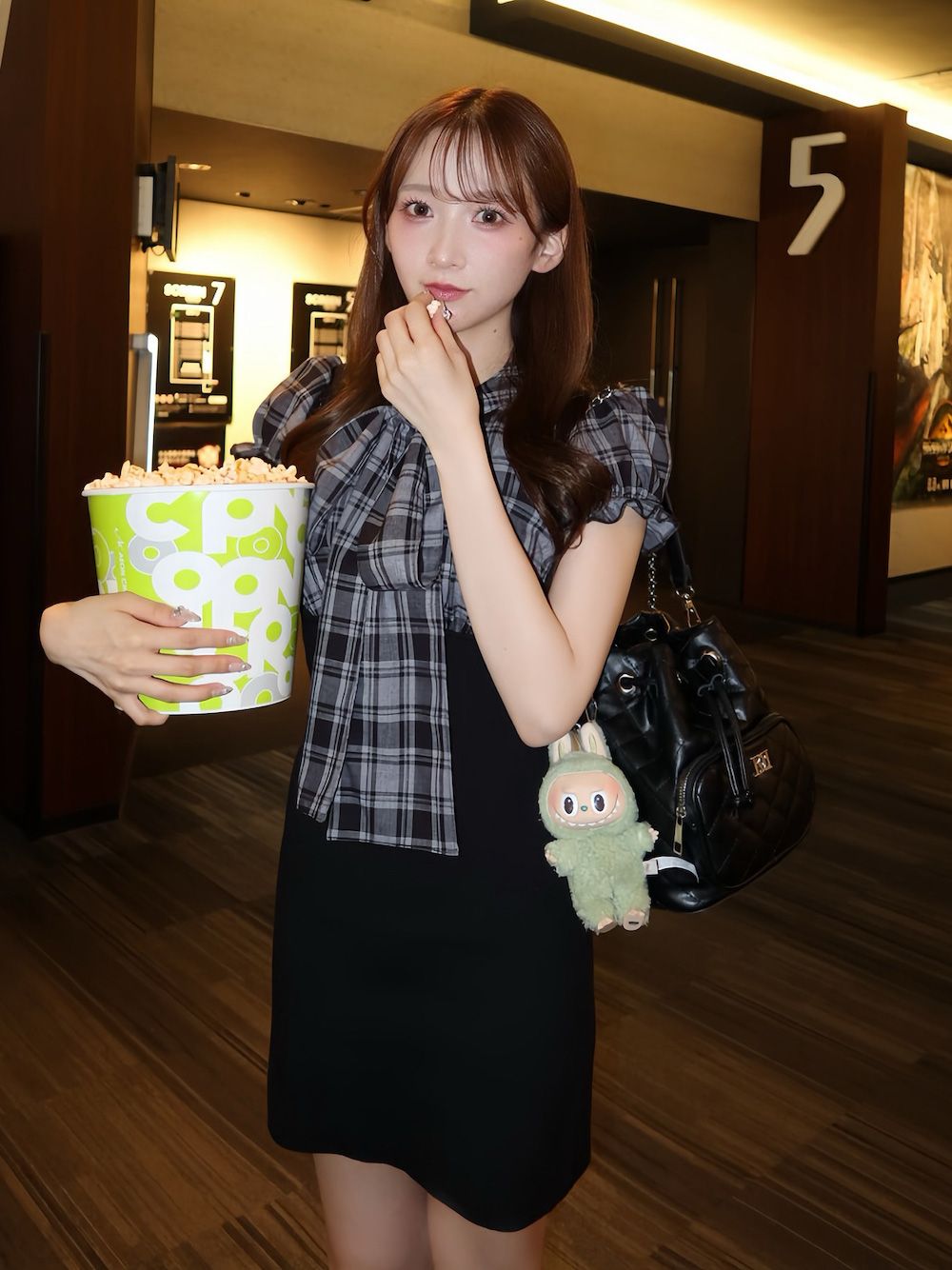 レイヤードライクボウタイニットミニワンピース – Darich (ダーリッチ)