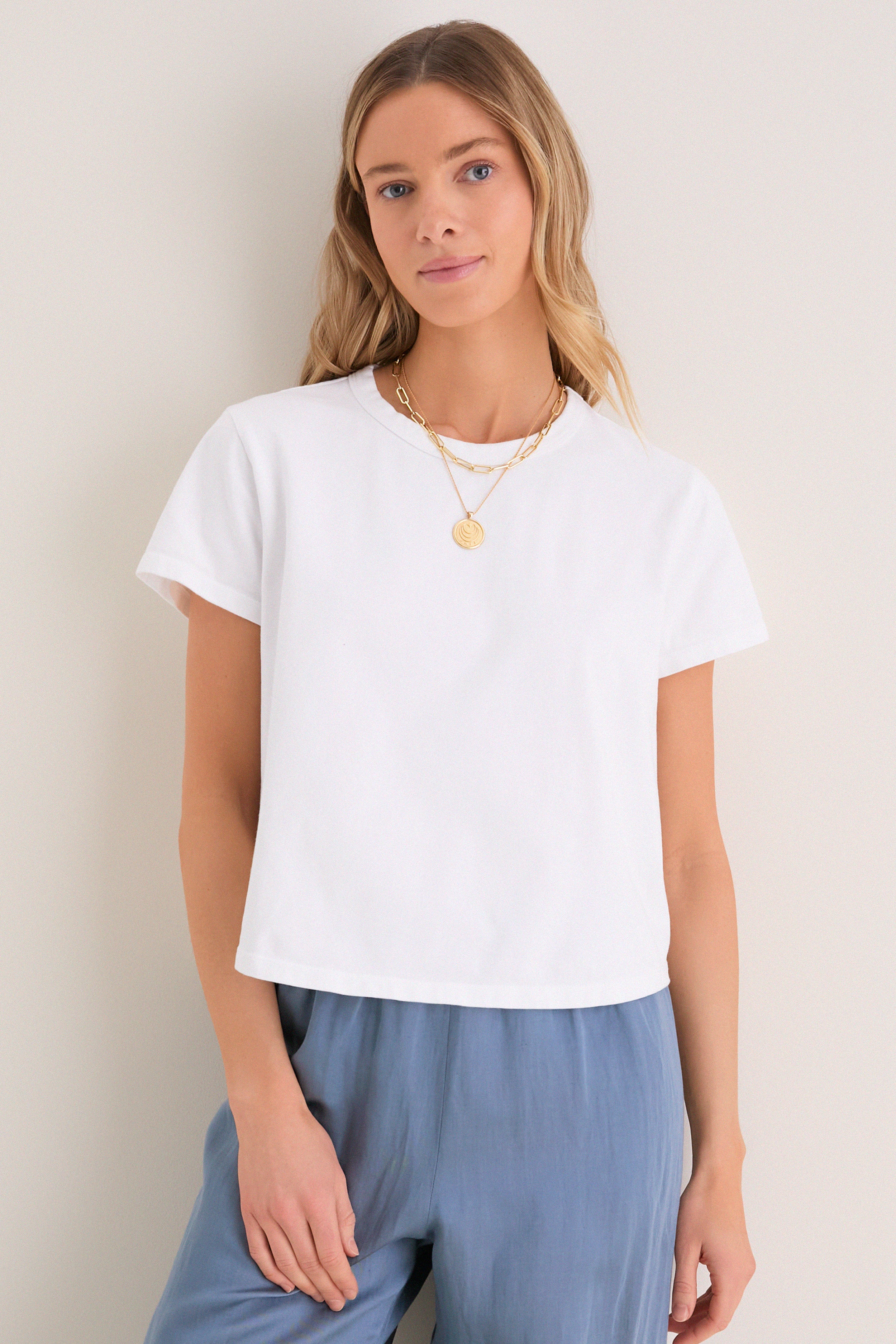 White Parker Classic Tee | Tuckernuck