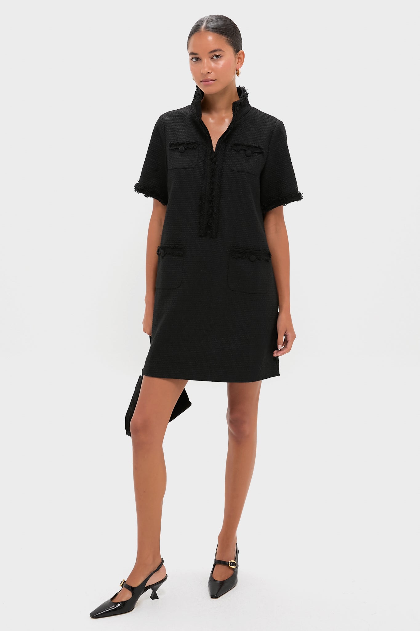 Green Tweed Ophelia Dress | Pomander Place