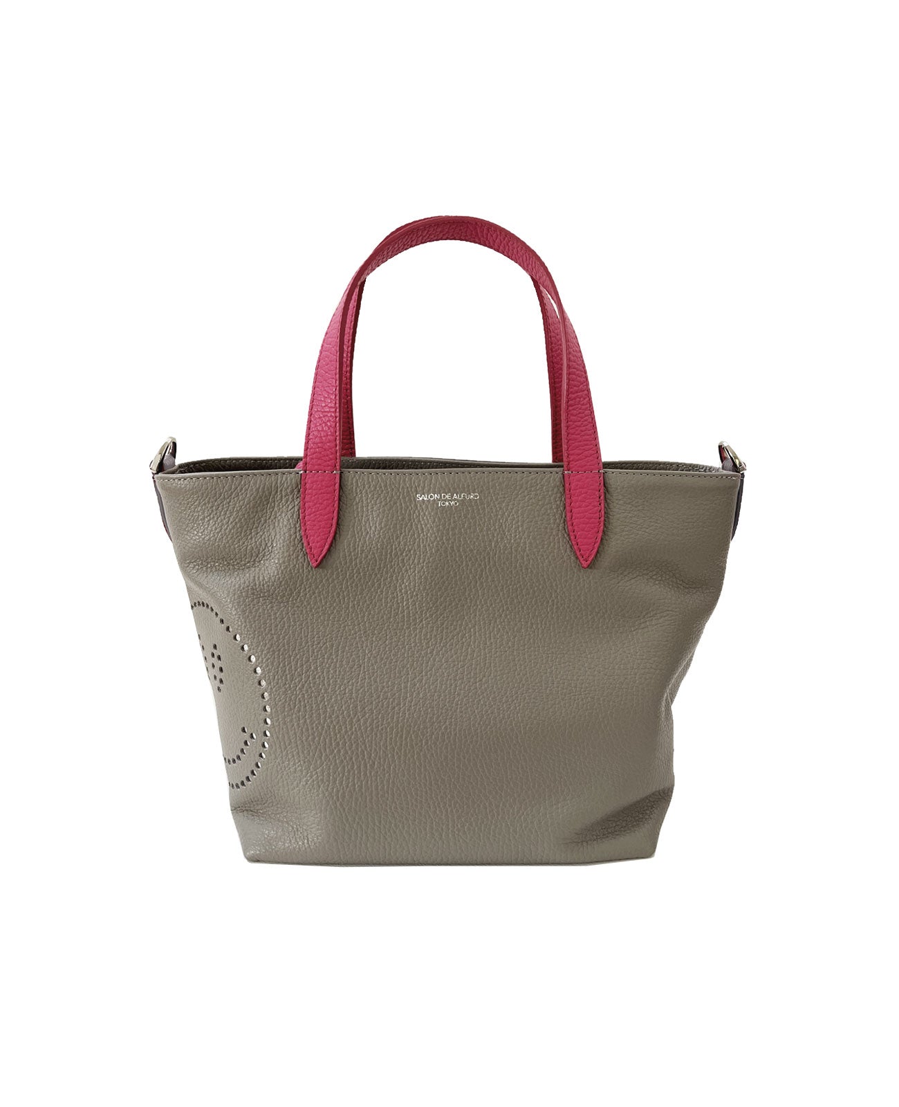 エアリーチェ スマイル トートバッグ ZIP付き SSサイズ 1796