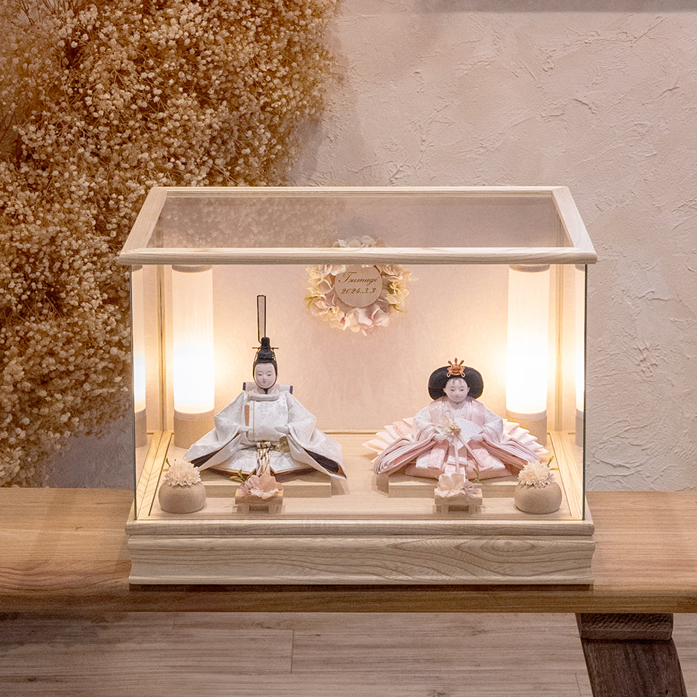 雛人形 kokokara（ここから） 和花-nodoka- 花飾りひな人形（メーカー