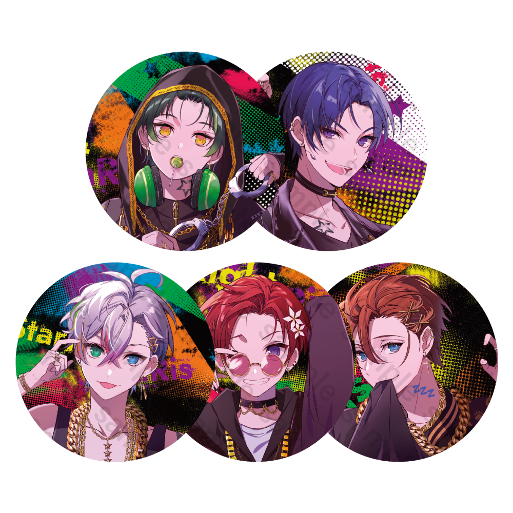 すたぽら ランダム缶バッジ 第7弾 - すたぽらしょっぷ【公式グッズ