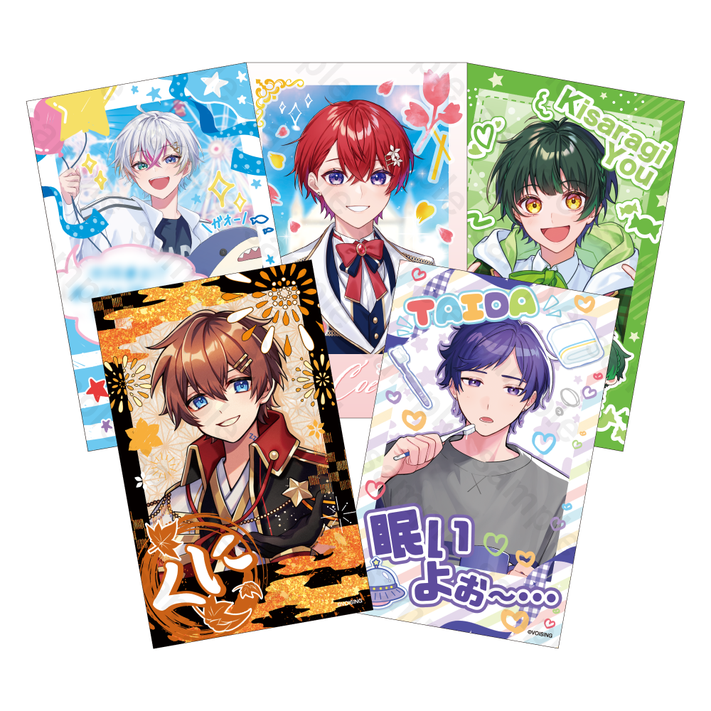 すたぽら デコチェキ 第2弾 - すたぽらしょっぷ【公式グッズショップ】