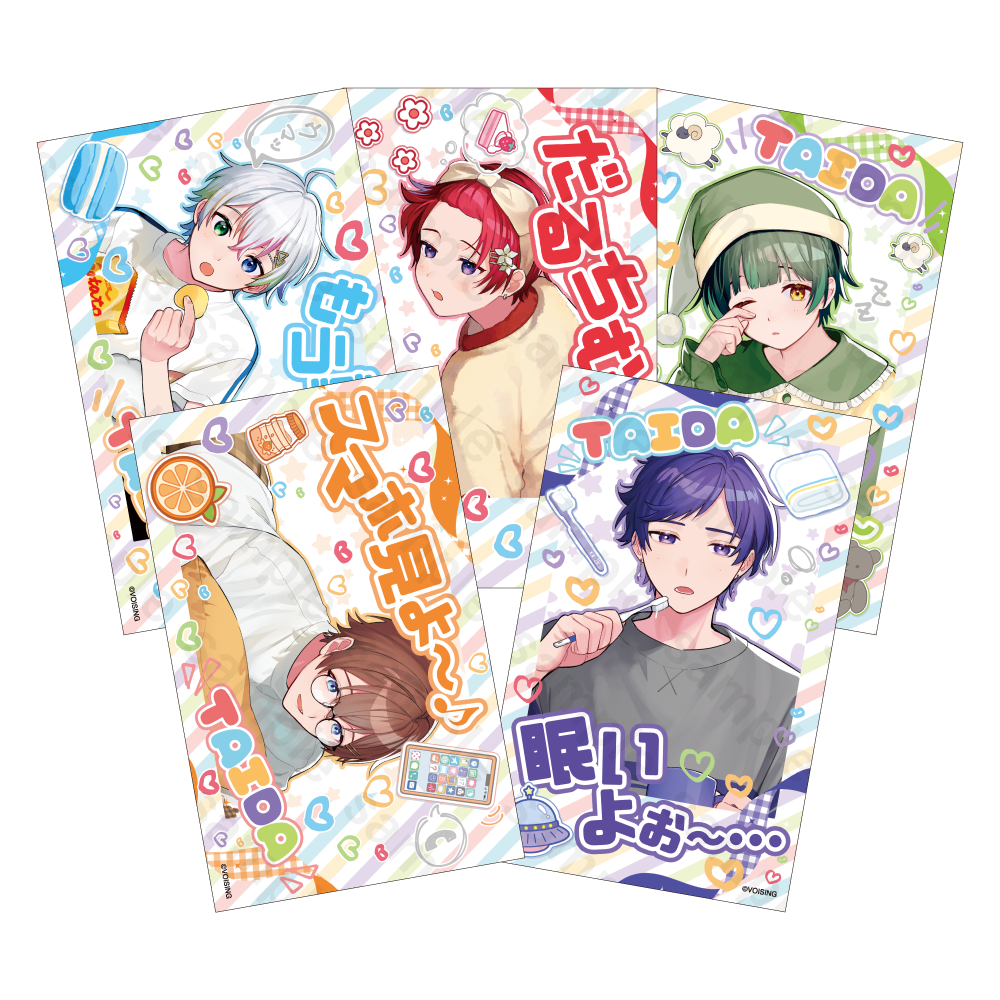 すたぽら デコチェキ 第2弾 - すたぽらしょっぷ【公式グッズショップ】