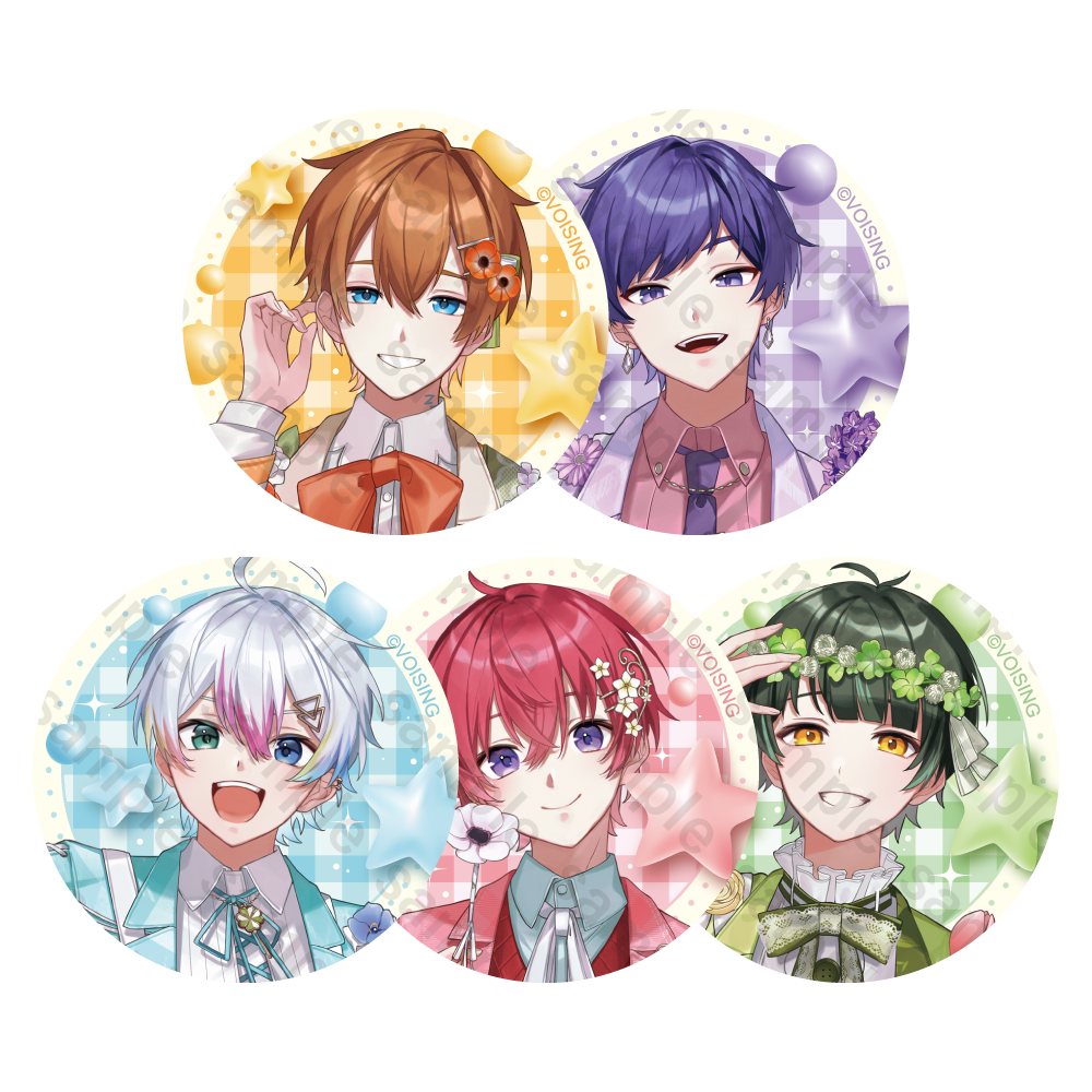 すたぽら ランダム缶バッジ 2026年 お正月ver. - すたぽらしょっぷ