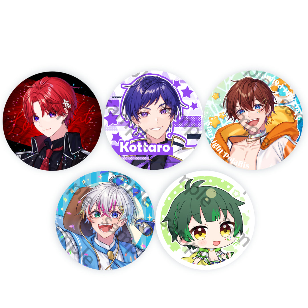 すたぽら ランダム缶バッジ 第6弾 - すたぽらしょっぷ【公式グッズ