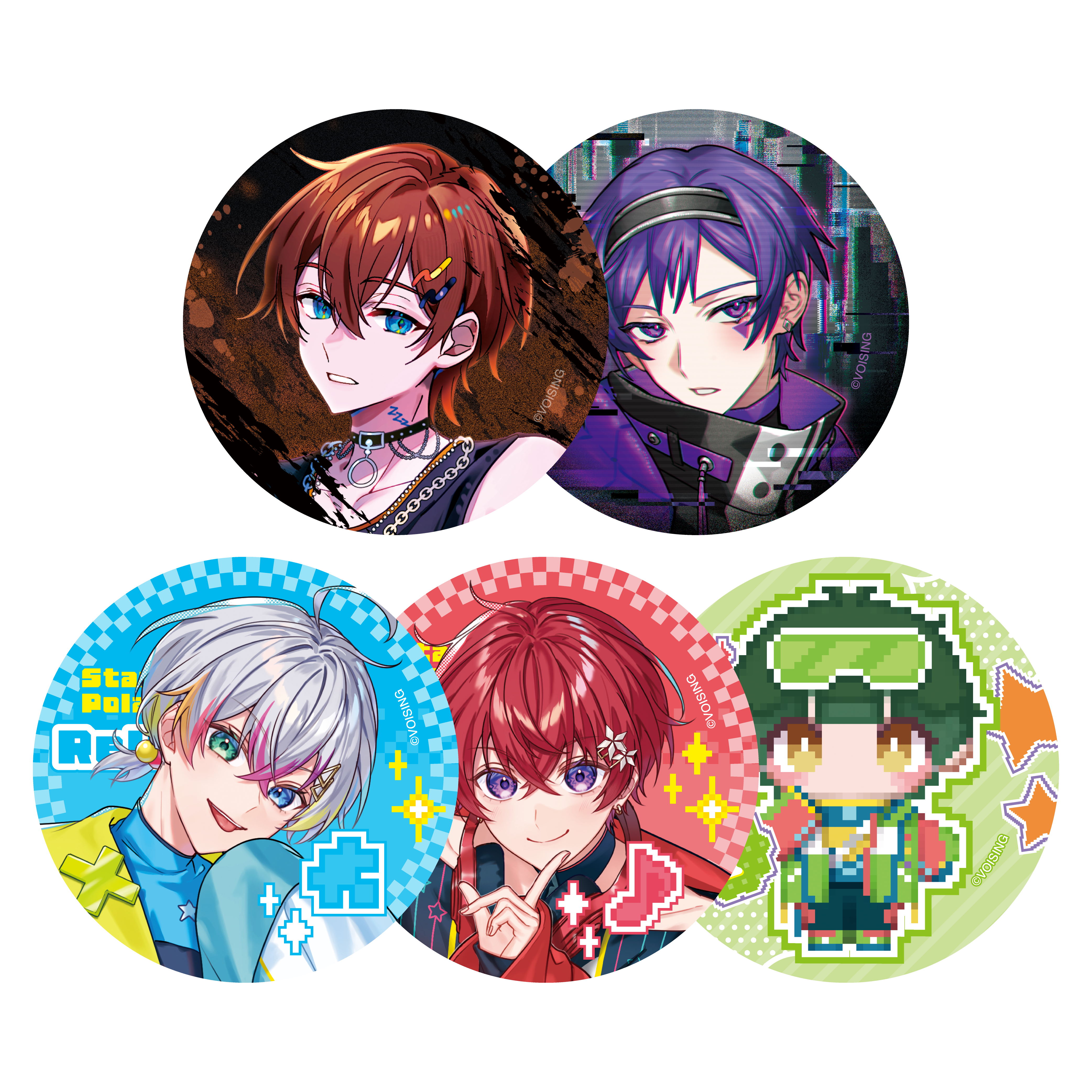 すたぽら ランダム缶バッジ 第12弾 - すたぽらしょっぷ【公式グッズ