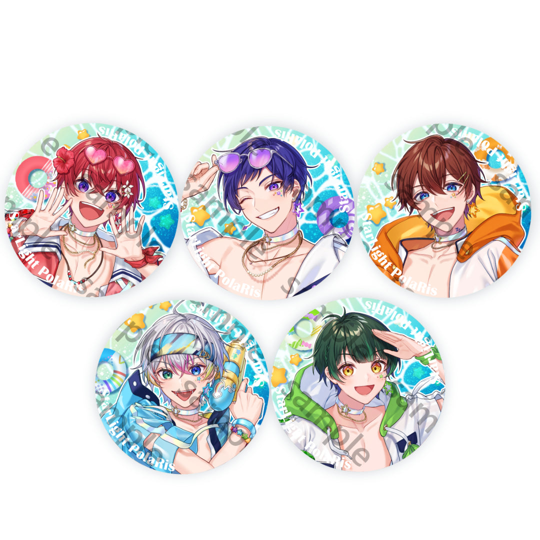 すたぽら ランダム缶バッジ 第6弾 - すたぽらしょっぷ【公式グッズ