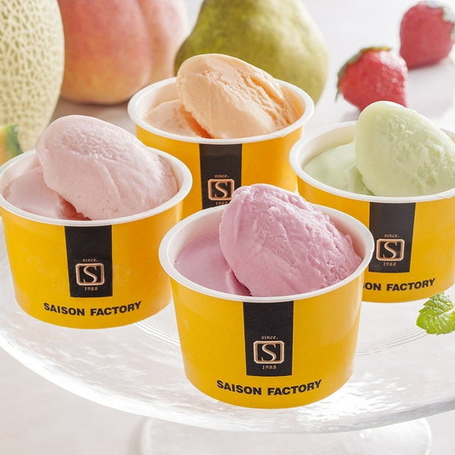 ギフトカード】セゾンファクトリー 日本の名産フルーツアイス ギフト