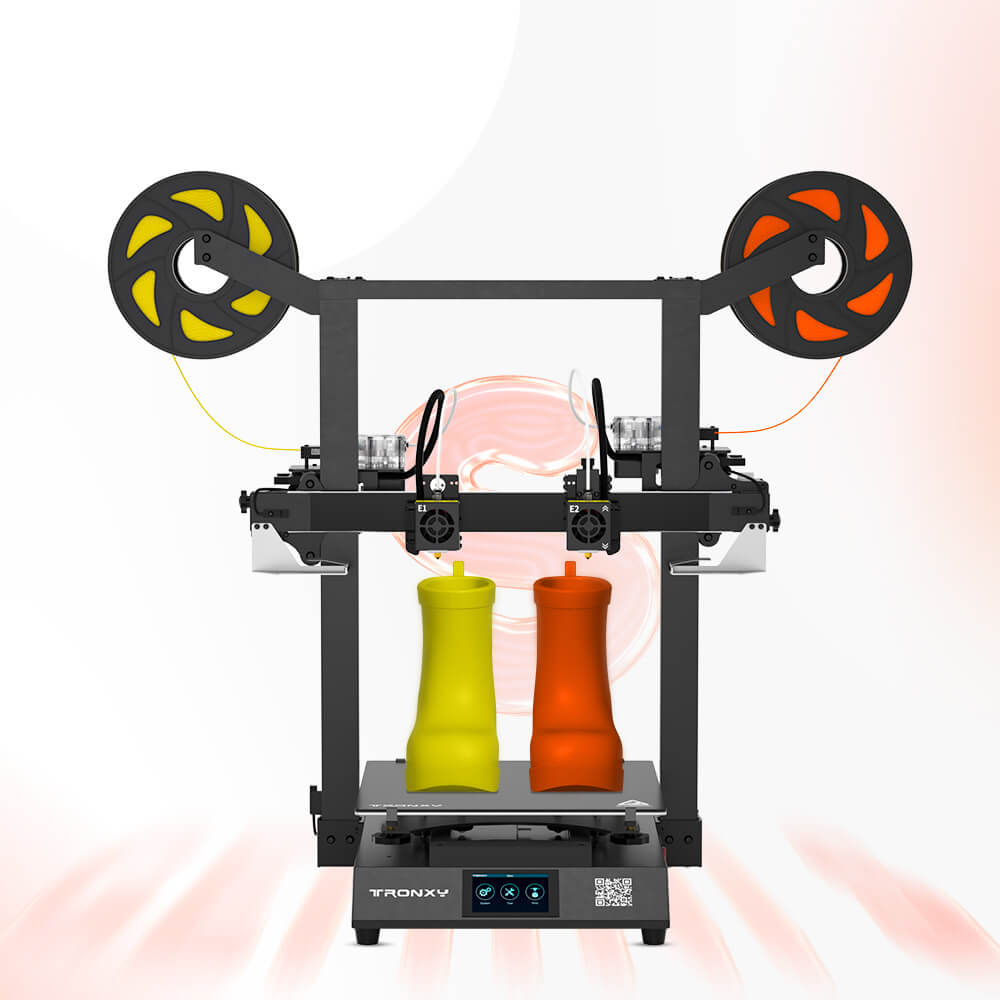 Tronxy Gemini S デュアル エクストルーダー IDEX 3D プリンター キット