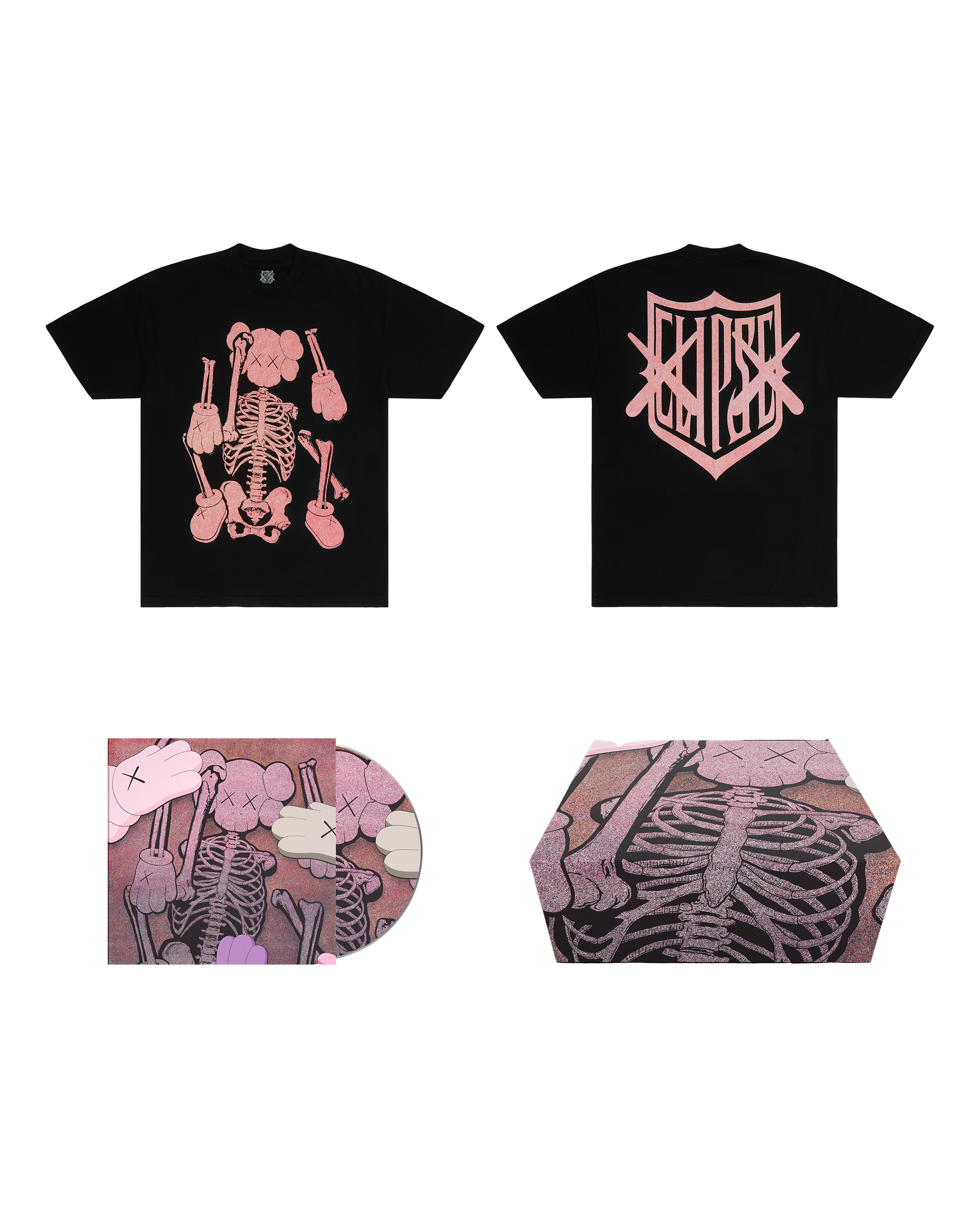 CLIPSE | KAWS X CLIPSE LET GOD SORT EM OUT TEE BOX SET 1