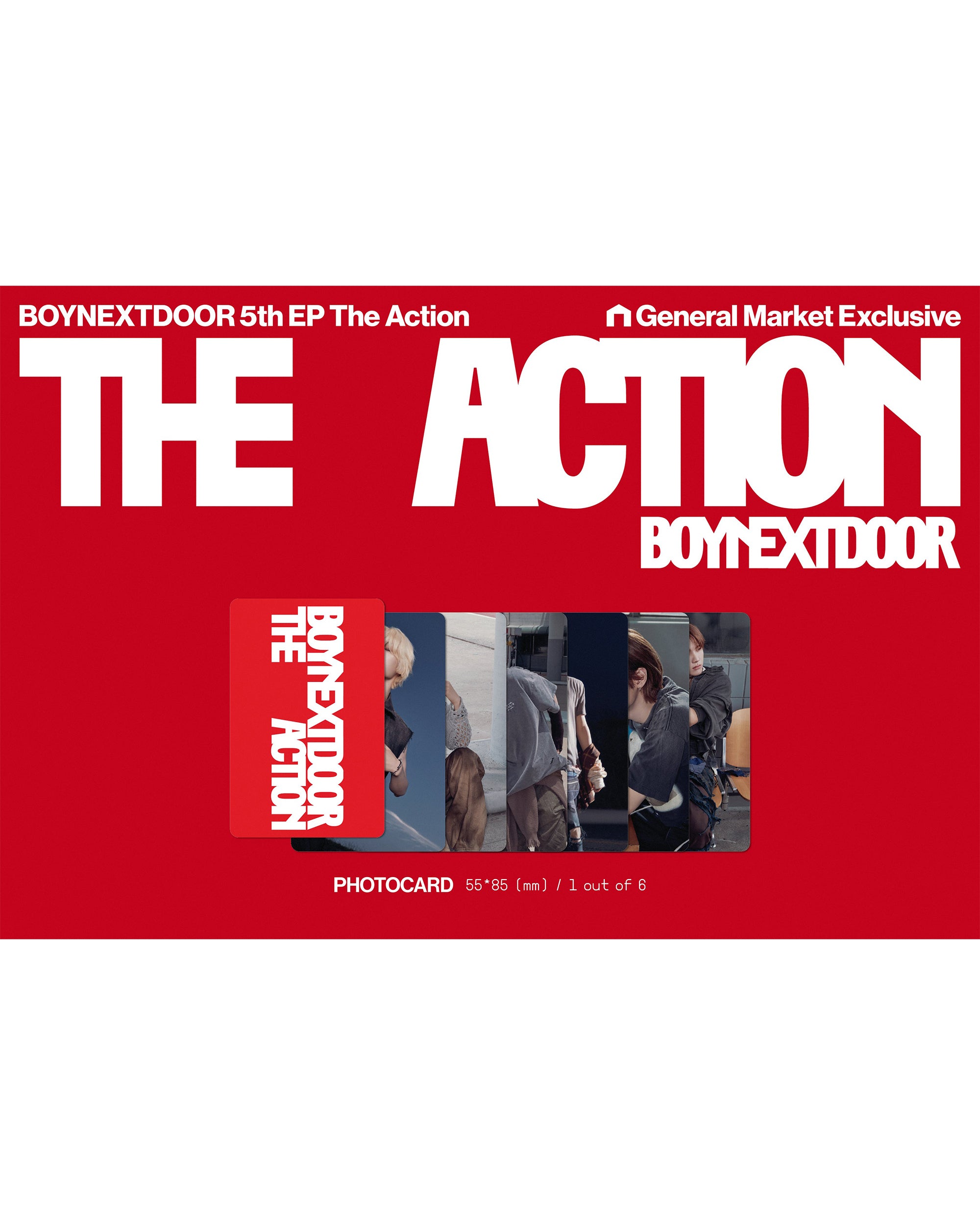 BOYNEXTDOOR | The Action (Play ver.) (SIGNED) | CDs