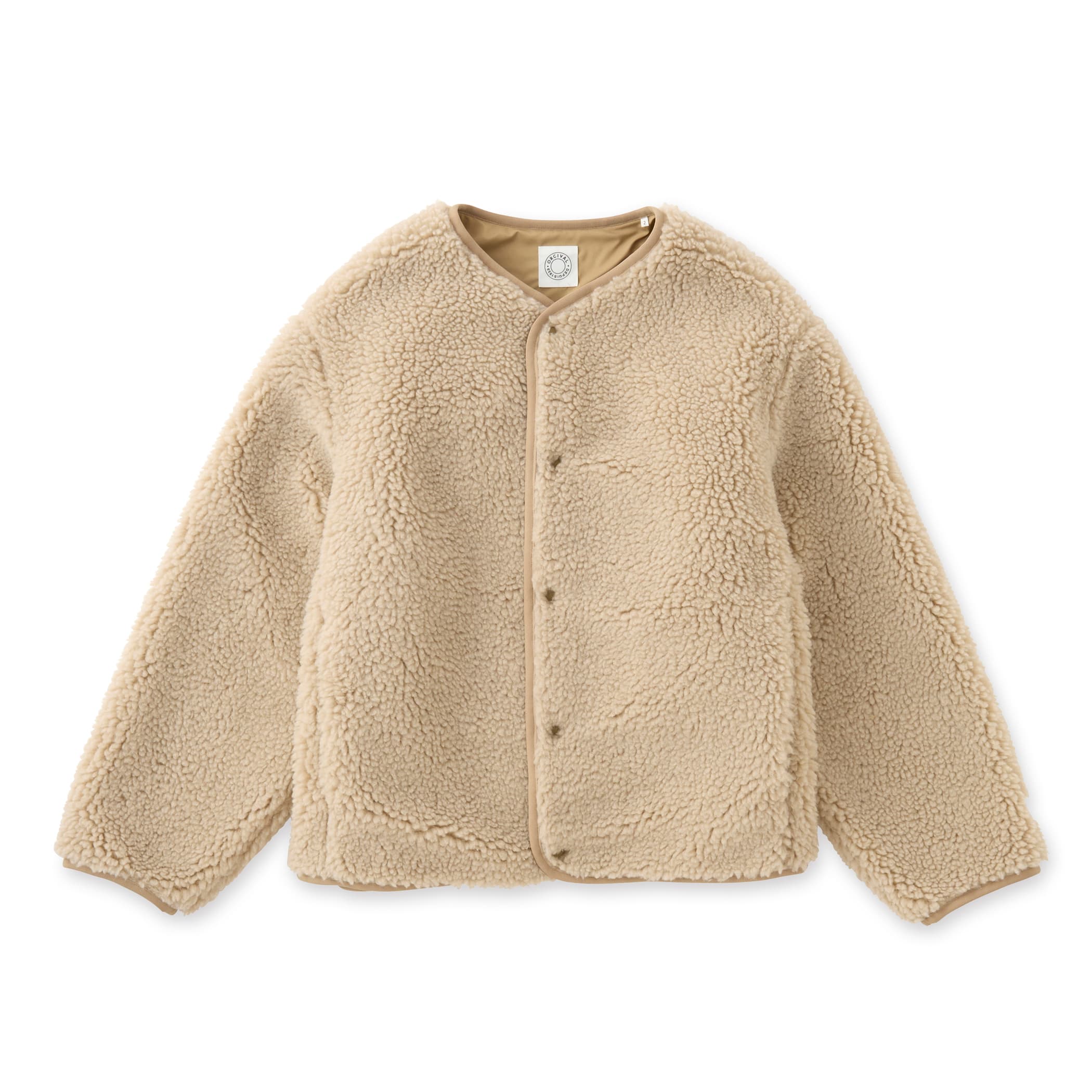 ORCIVAL Women's Light French Terry Crew Neck Cardigan - Shop