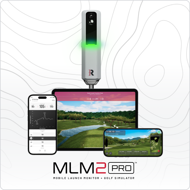 Rapsodo® MLM2PRO Mobile Launch Monitor + Golf Simulator