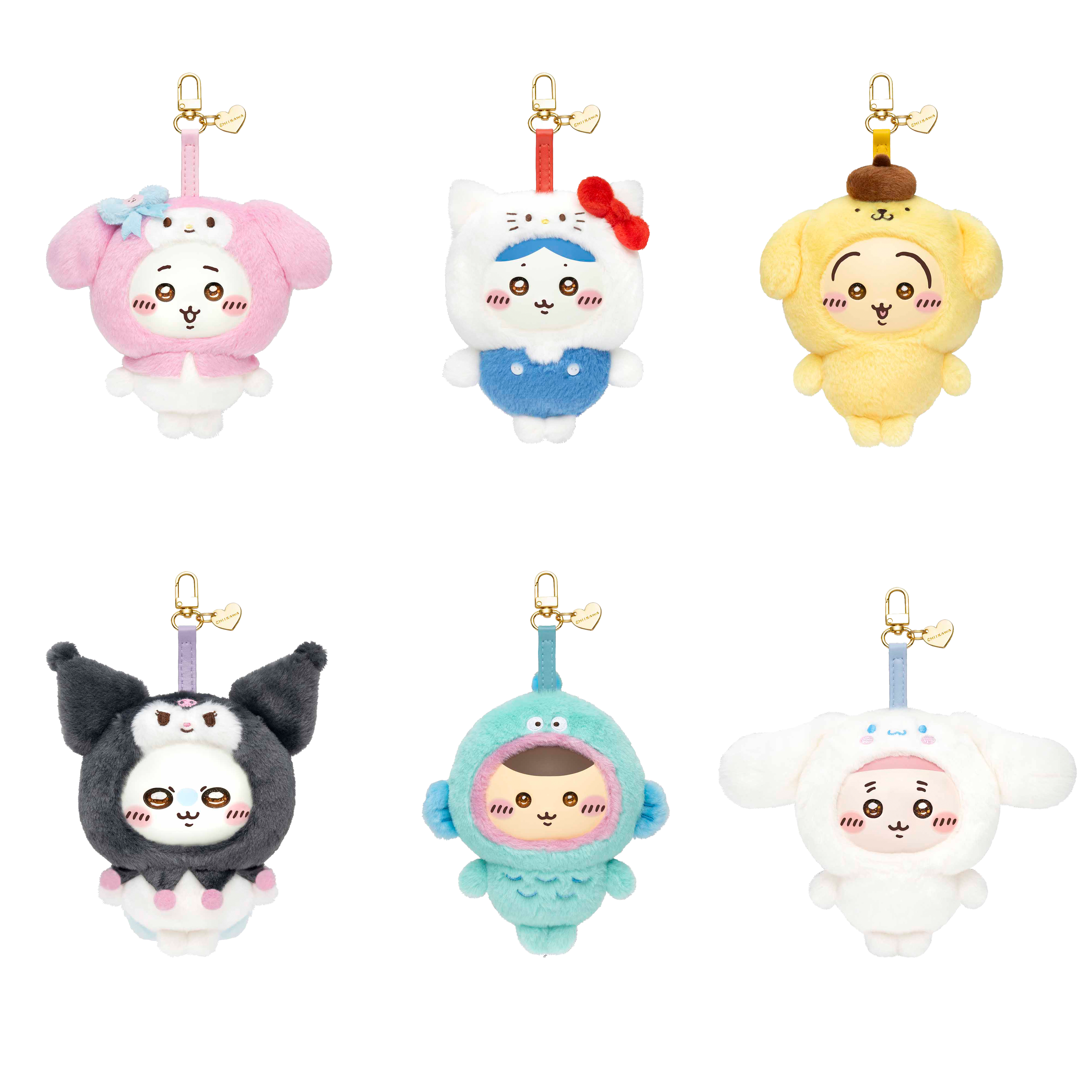 ちいかわ サンリオキャラクターズ ぷちミニマスコット 4種 きらめっこ