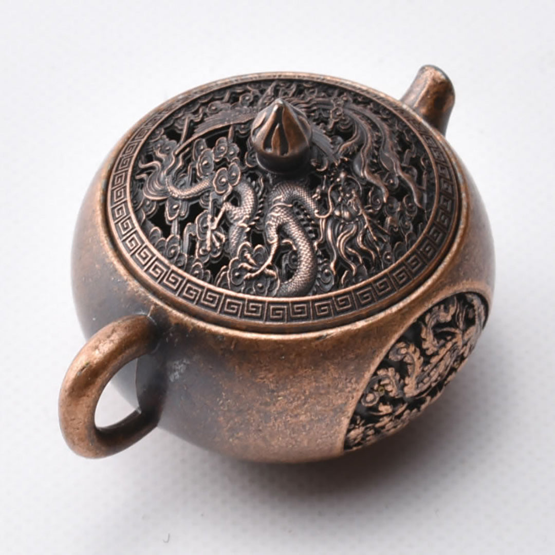 急須型ミニ香炉｜赤銅｜中国茶道具専門店・天香茶行