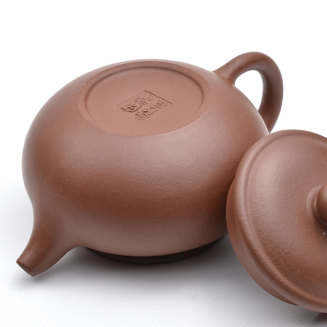 中国茶器の急須 宜興紫砂壺 小倣古（丁涛・濃茶）｜中国茶器の天香茶行