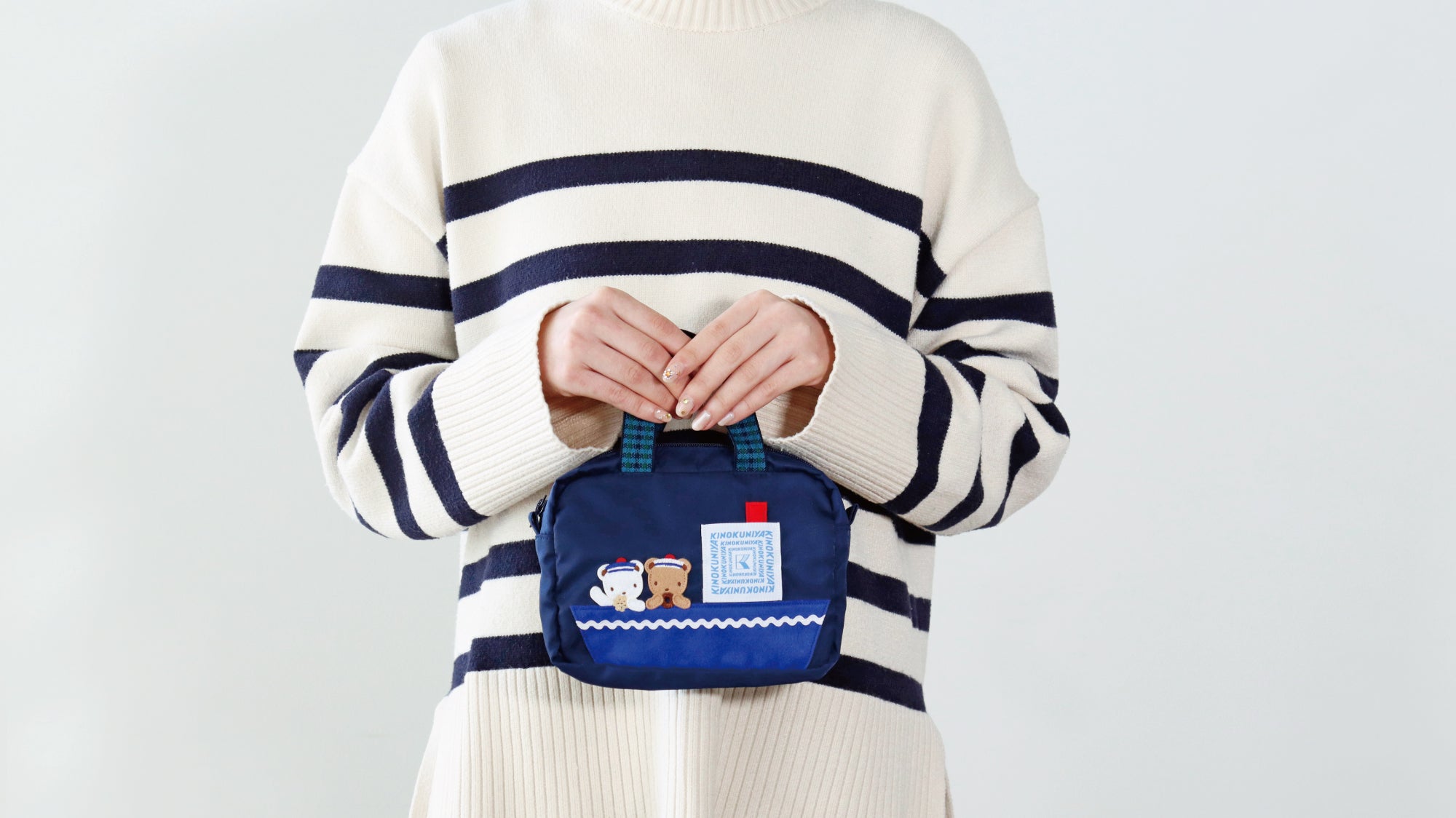 ポーチ〈紀ノ国屋 × familiar〉〈神戸本店・さんちか店・WEB限定