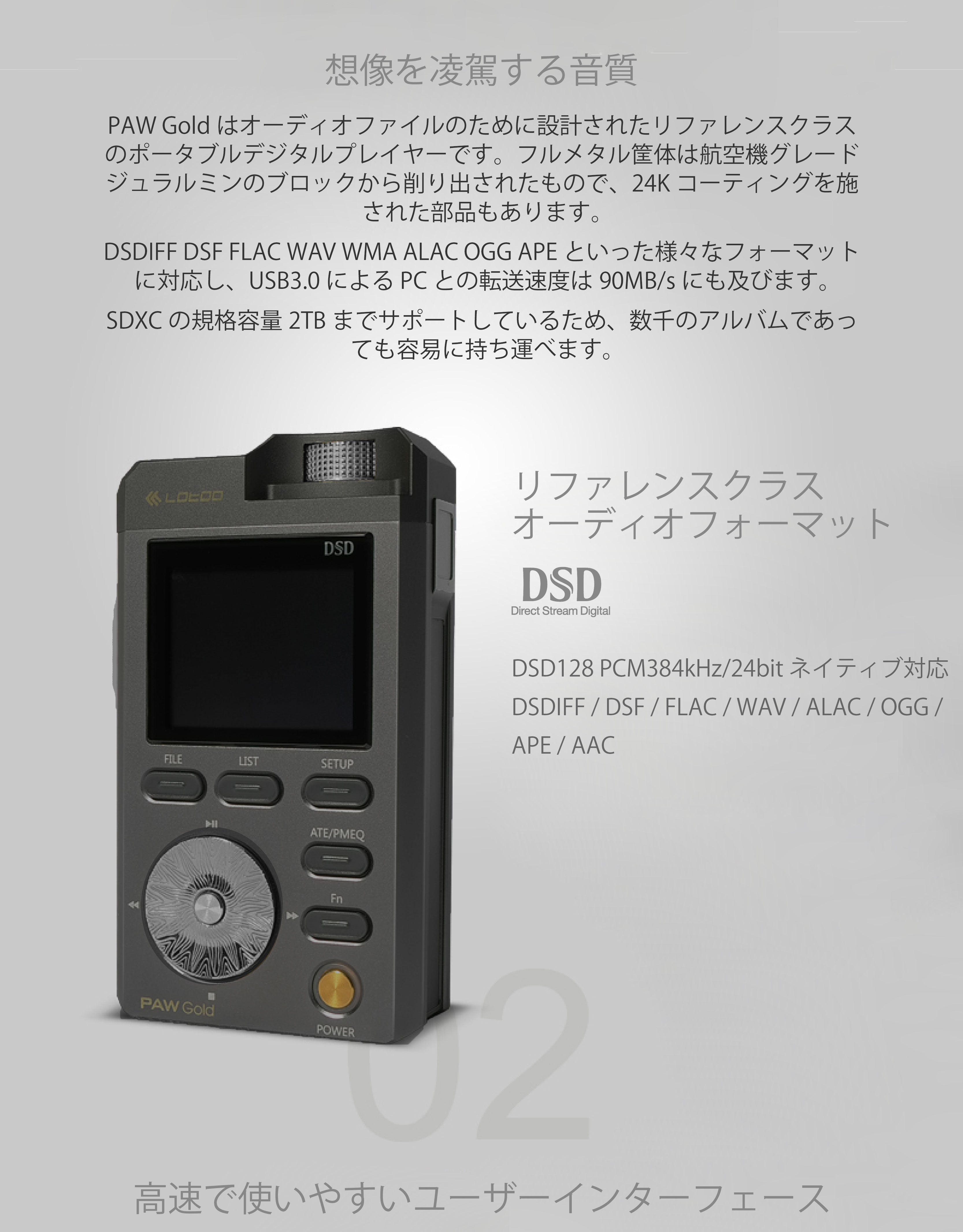 Lotoo PAW Gold | TOP WING Corp.