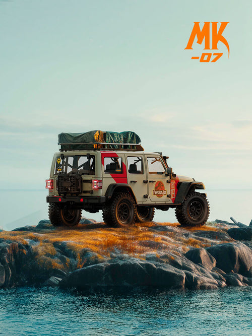 Rlaarlo 1/7 Scale 4WD Brushed RC Crawler MK-07