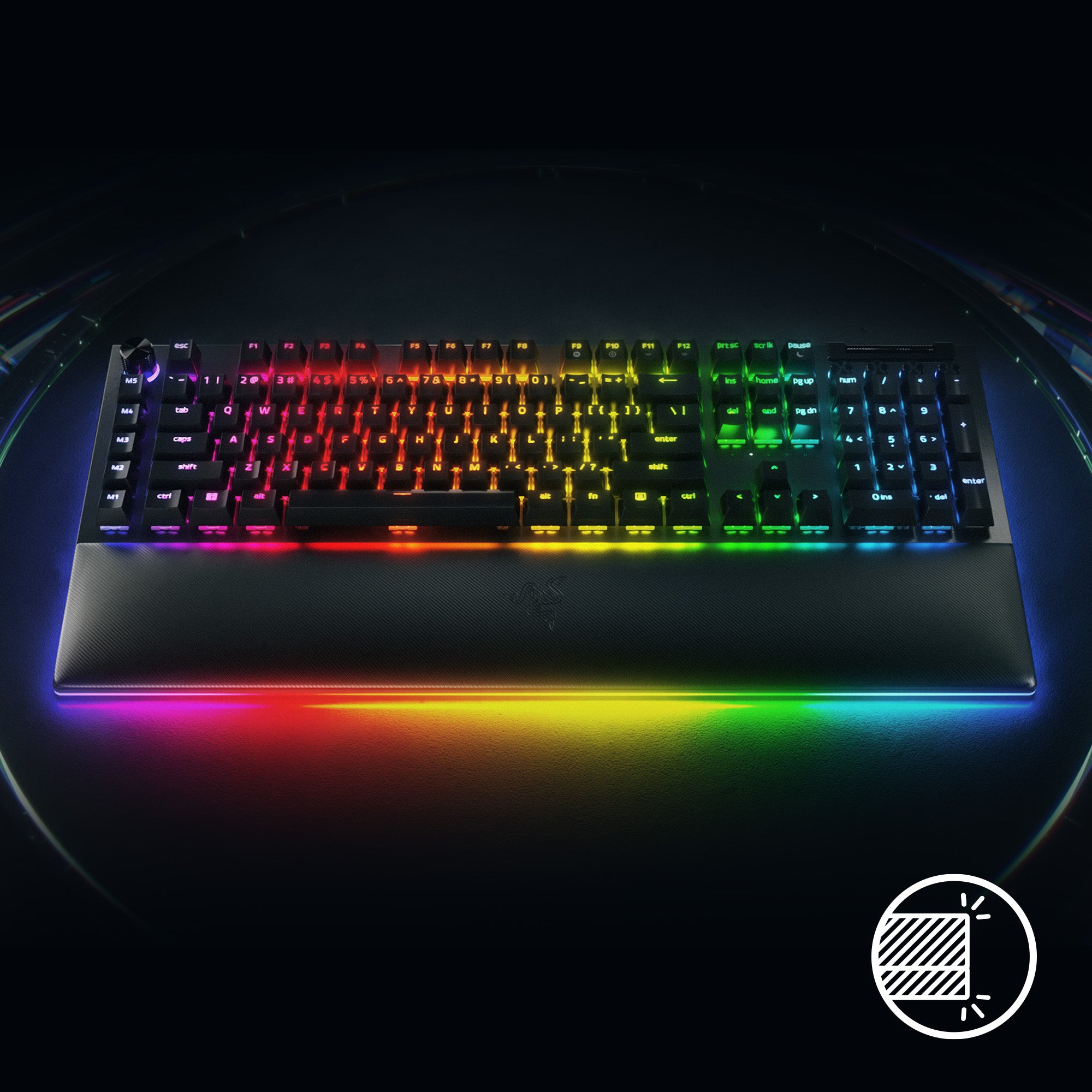 Razer BlackWidow V4 Pro Green Switch ブラックウィドウ ブイフォー