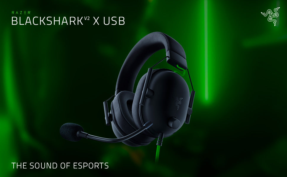 Razer BlackShark V2 X USB ブラックシャーク ブイツー エックス ユー
