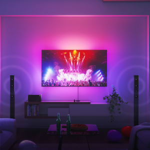 Nanoleaf 4D スクリーンミラー＋ライトストリップパック(65インチまで