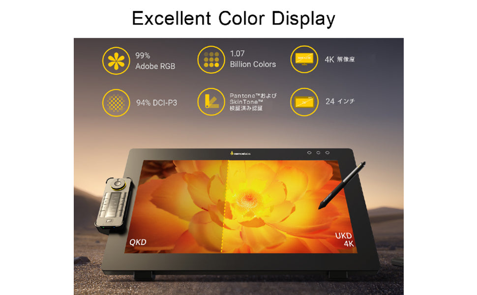 Xencelabs ペンディスプレイ 24インチ – GRAPHT OFFICIAL STORE