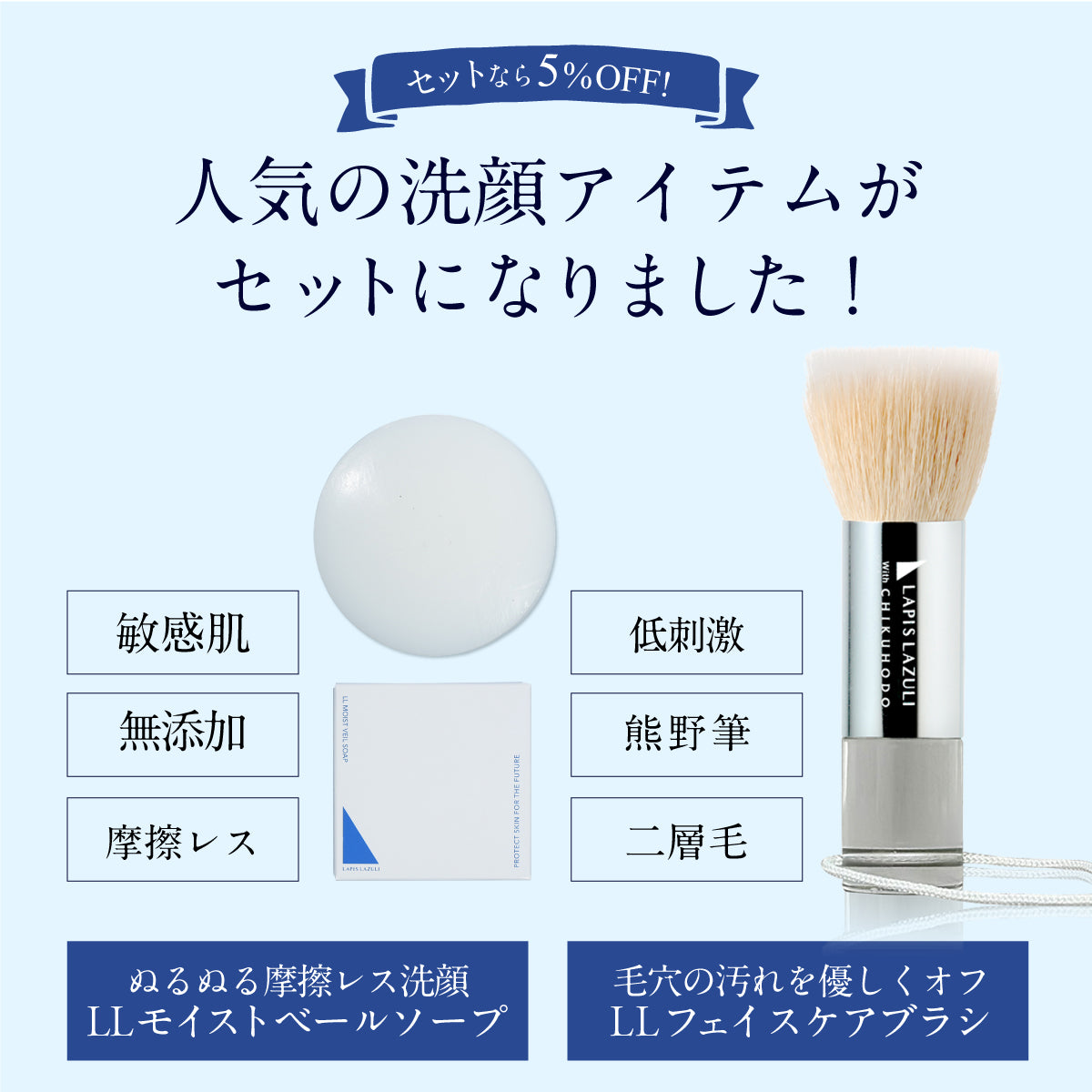 毛穴ケア洗顔セット – ラピスラズリオフィシャルウェブストア