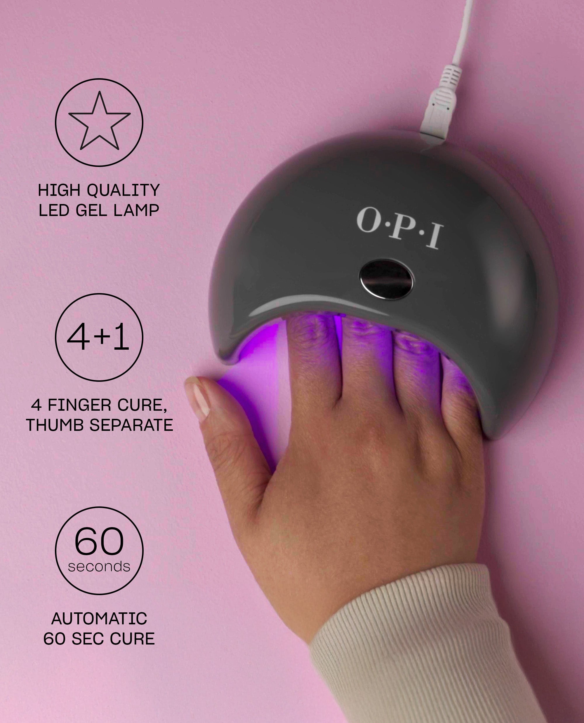 GELement™ LED Gel Cure Lamp for At-Home Gel Nails | OPI