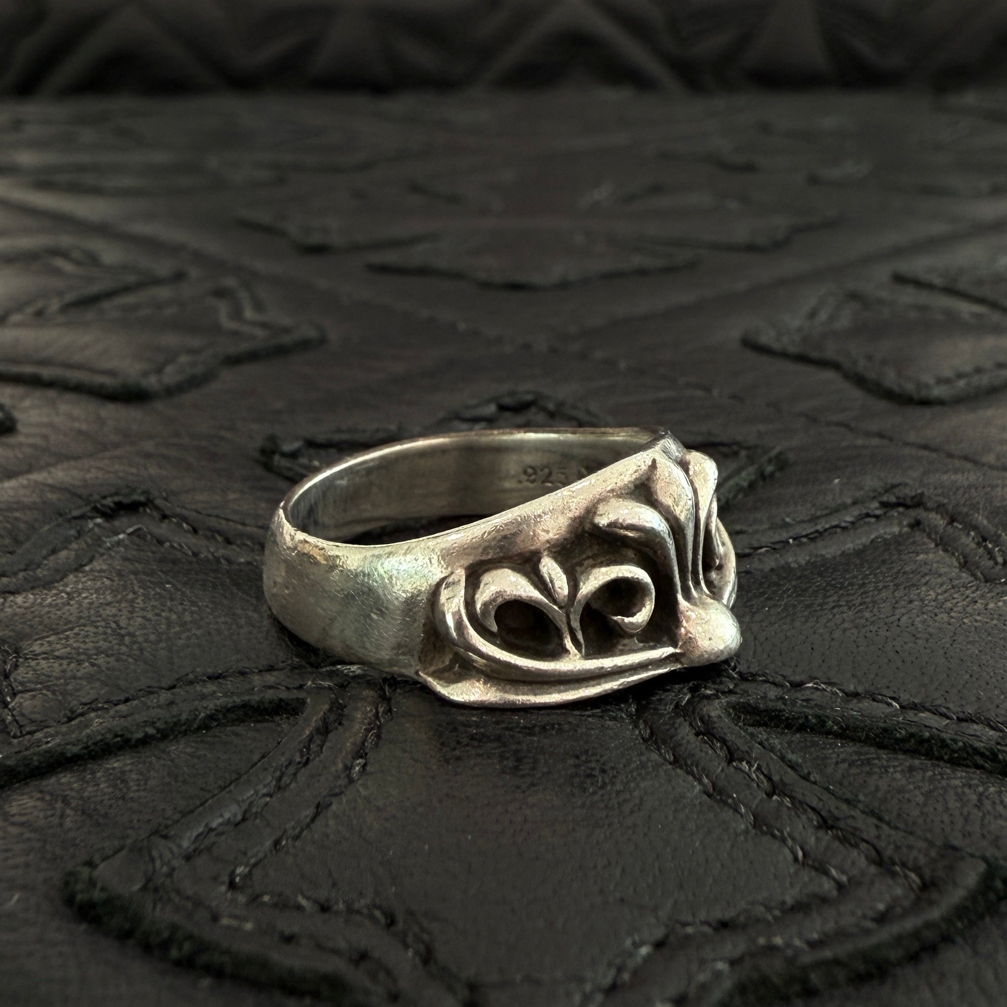 CHROME HEARTS Half Classic Keeper Ring Size 17号 クロムハーツ