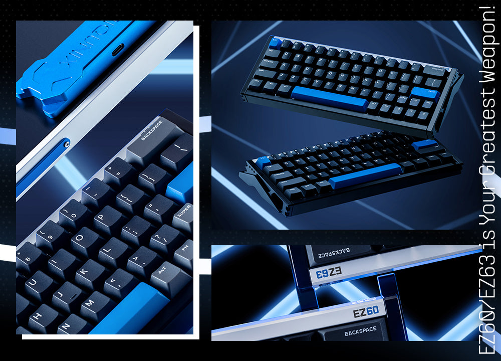 iQunix（アイキューニックス） EZ63 磁気キーボード ラピッドトリガー