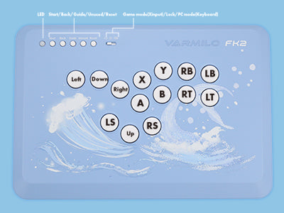 VARMILO FK2(不屈) 海の音色 ラピッドトリガー搭載レバーレスアケコン