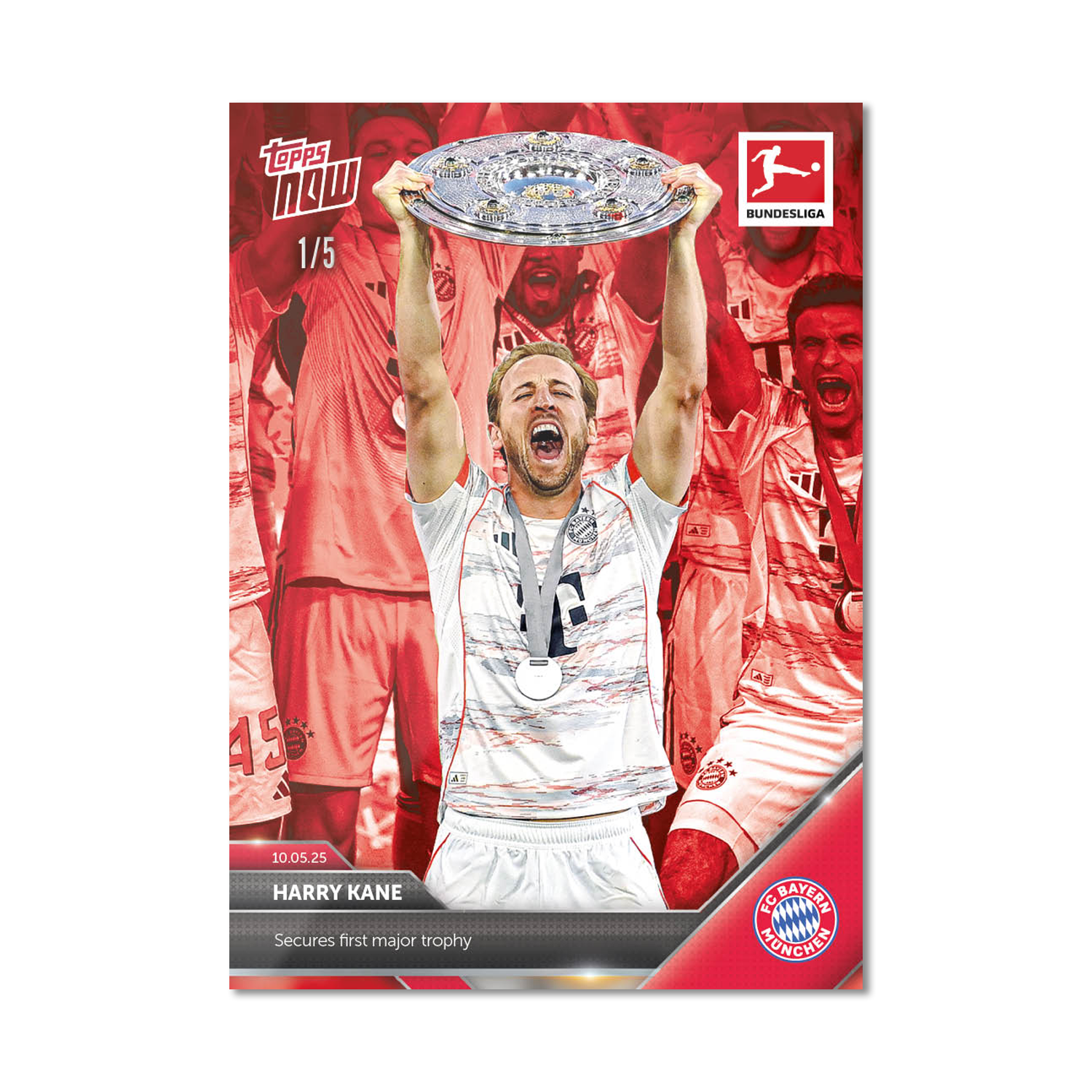 Harry Kane - 2024-25 Bundesliga Topps NOW® - Card 189 - LOOK FOR