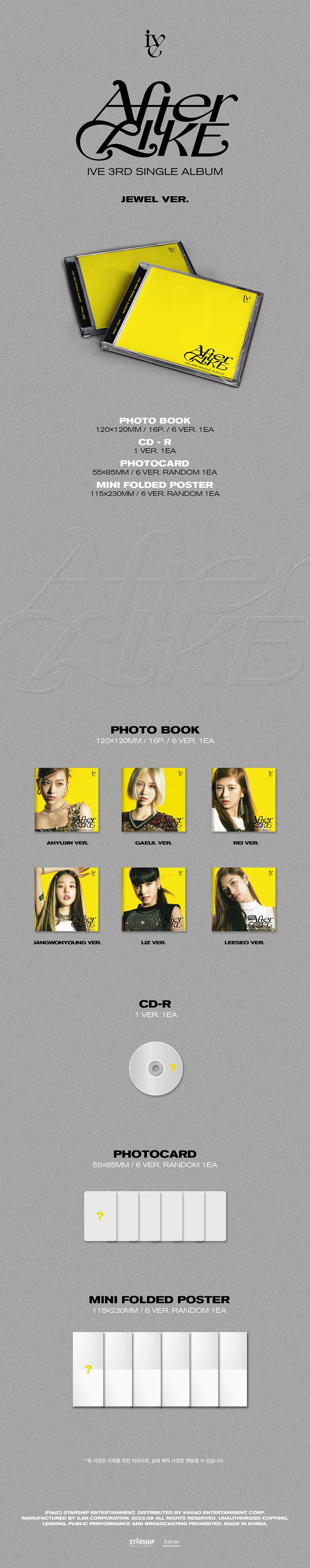 IVE - After Like (JEWEL VER) - limited edition – KPOP Store in USA