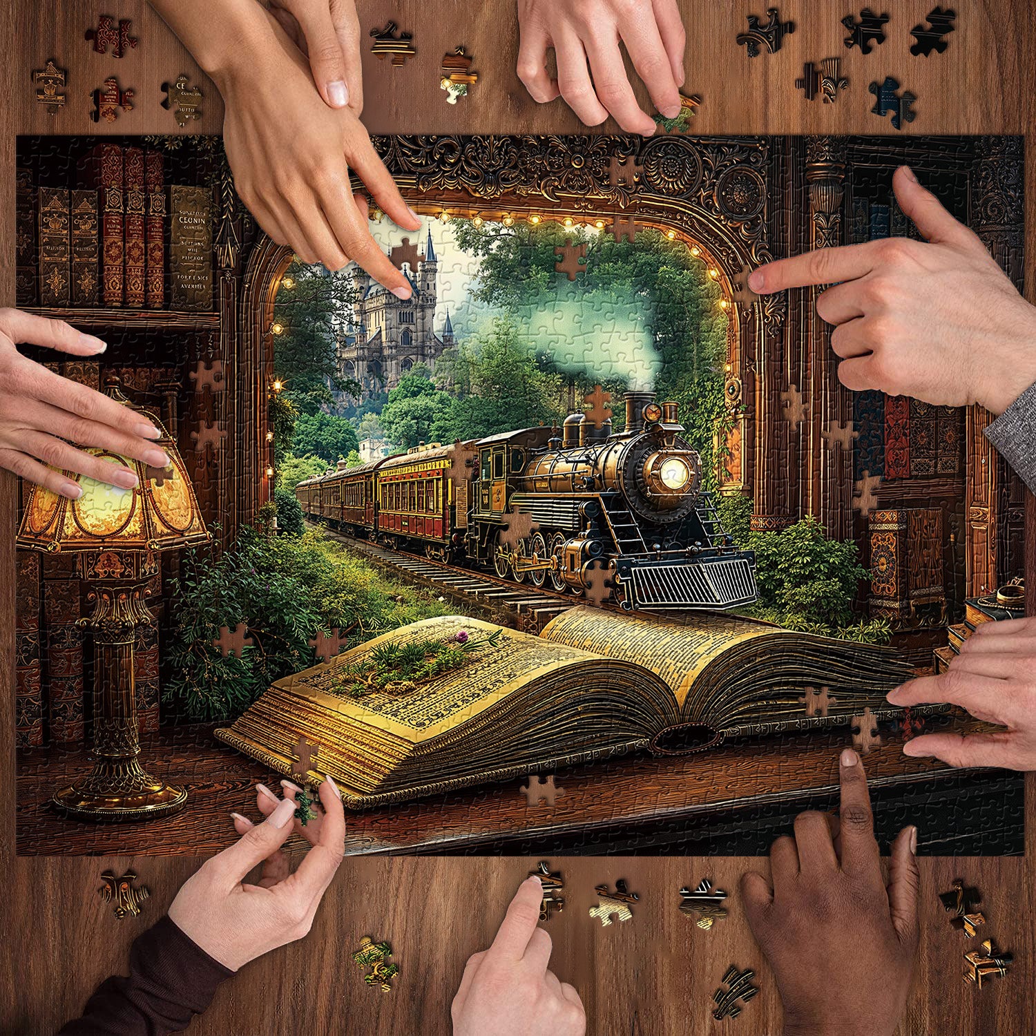 Enchanted Pass Jigsaw Puzzle 1000 Pieces – Closeteyes