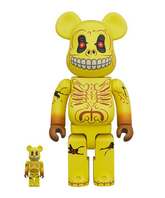 Dennis Rodman 100% & 400% Be@rbrick – Sprayed Paint Art Collection