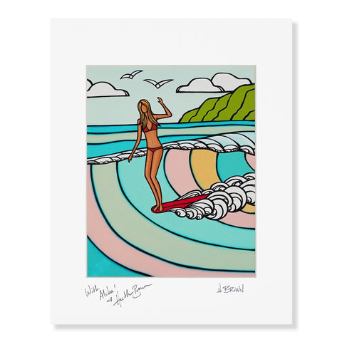 直筆サイン入りマットプリント 限定販売スタート！ – HeatherBrown