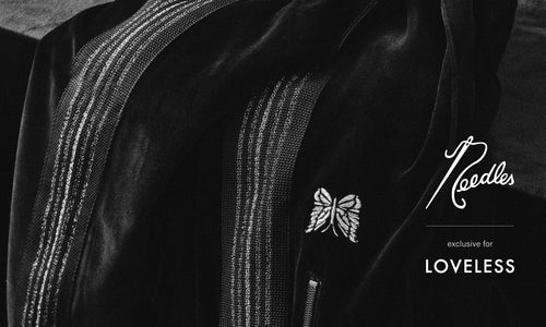 NEEDLES EXCLUSIVE FOR LOVELESS Straight Track Pant - Velour