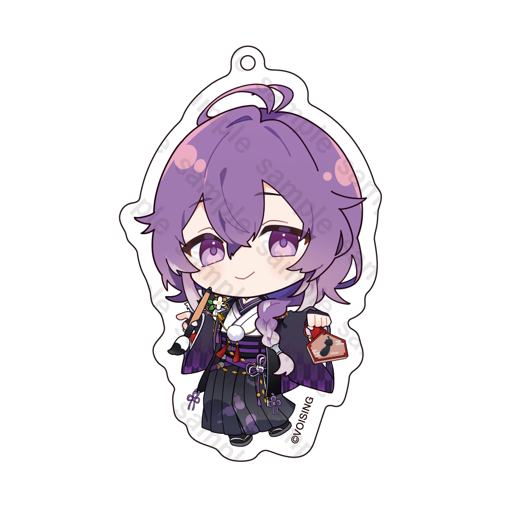 受注生産】ブラフラ アクリルキーホルダー 2026年 お正月ver. リンドウ