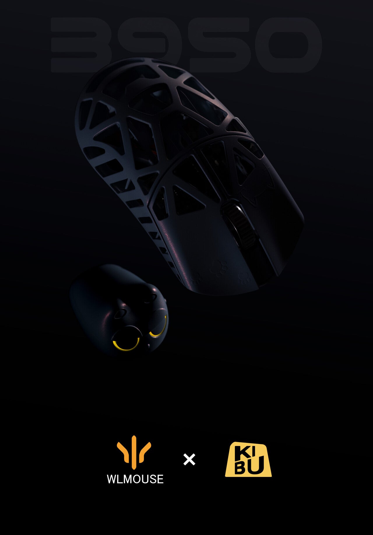 WLMOUSE × KIBU Beast X 3950 IceBlueKB 日本限定 マグネシウム合金製