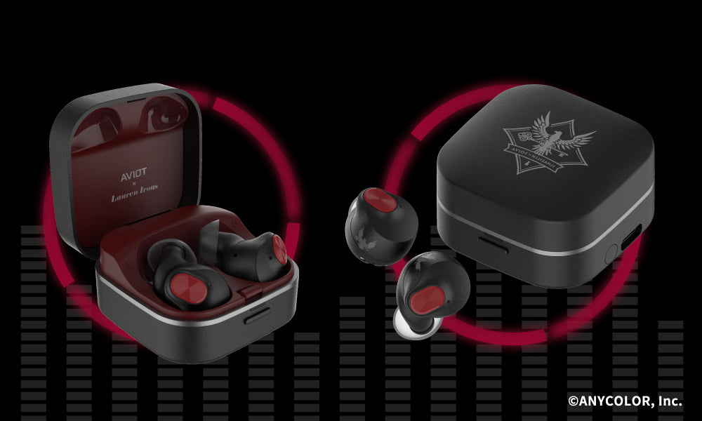 値下げ】AVIOT ワイヤレスイヤホン にじさんじ ローレン・イロアス