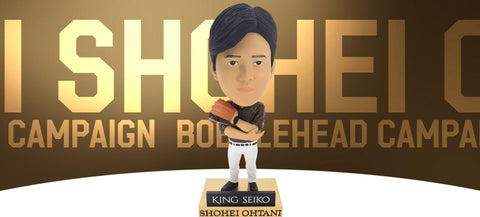 大谷翔平選手ボブルヘッドキャンペーン開催中！