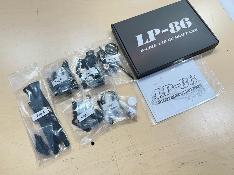 LP-86 1-10 DRIFT KIT [D-Like] DL515-3 LP86 DLIKE – Super-G R/C