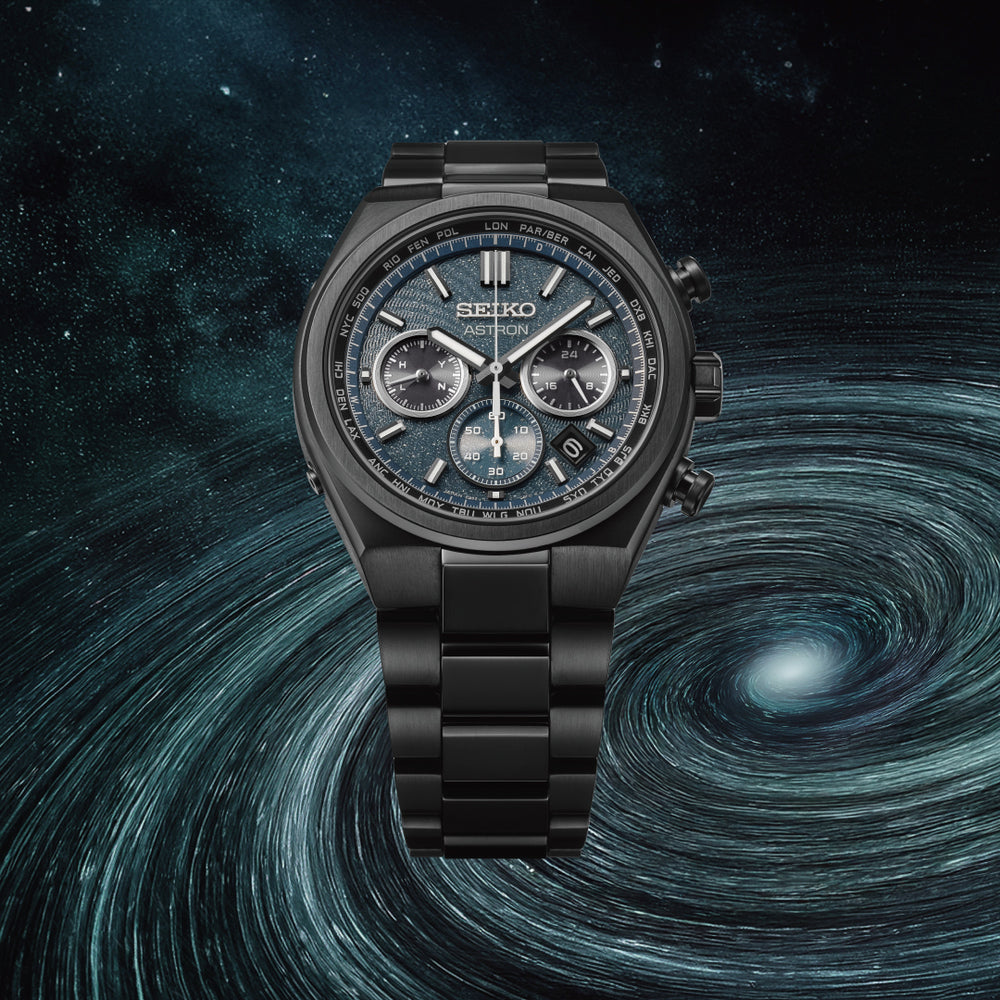 セイコー アストロン＞より、 星々が渦巻く銀河から着想を得た “Starry