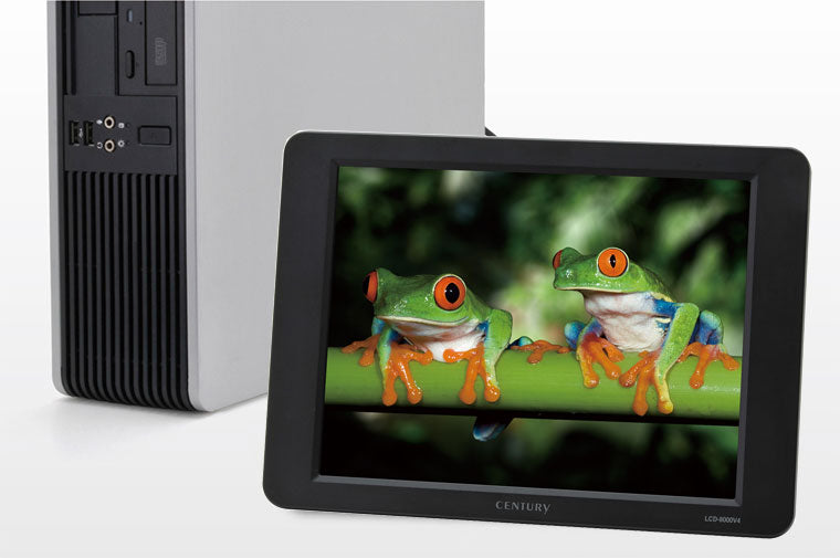 8インチアナログRGBモニター plus one VGA [LCD-8000V4