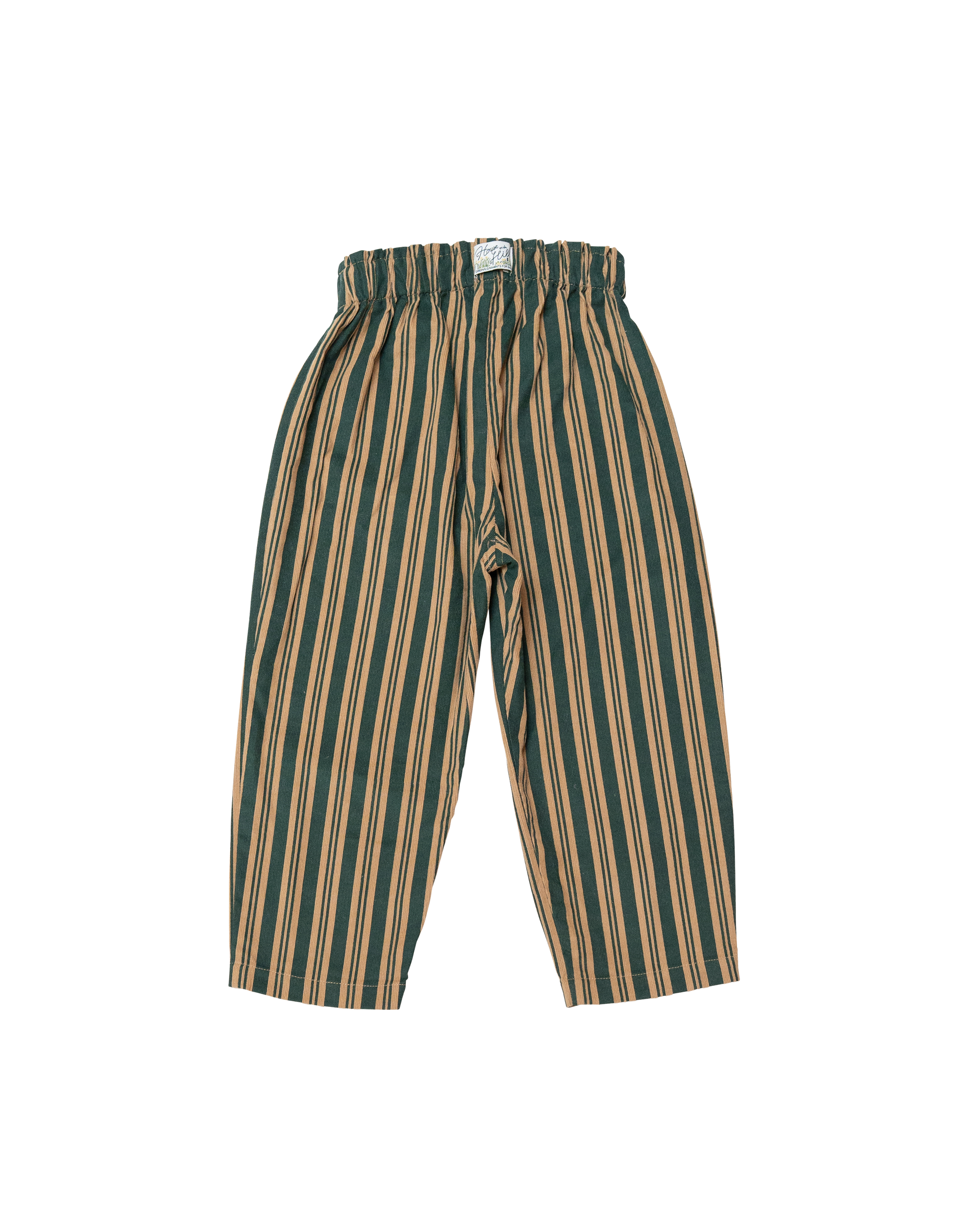 Corduroy Pants (Green Stripe) | House on the Hill