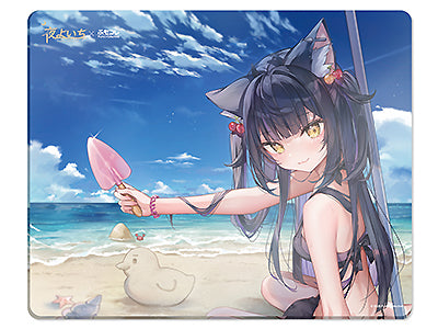 ふもコレSeasons × 夜よいち Dream Gamer ガラスマウスパッド 25夏【他