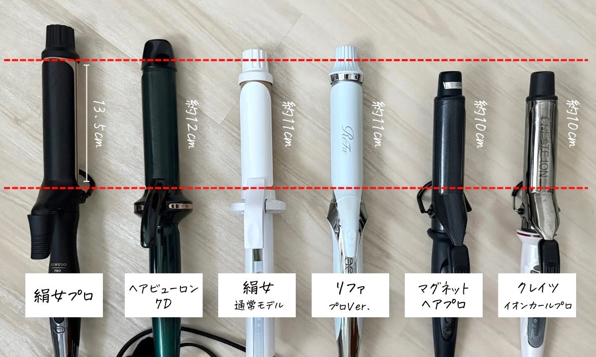 コテ】絹女プロカールアイロンの違いは？美容師が使い心地を口コミ