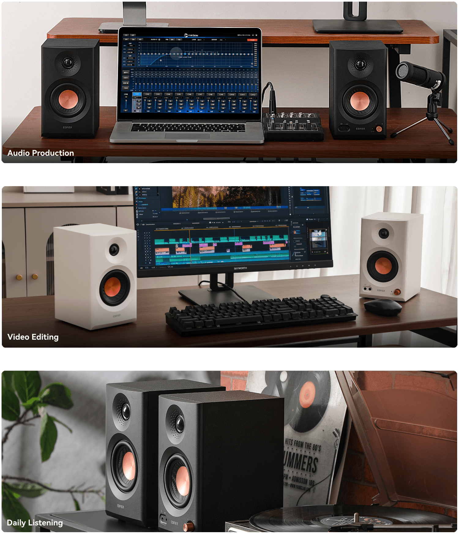 Edifier MR3 2.0 monitor speaker system – Stereo Electronics Pte Ltd